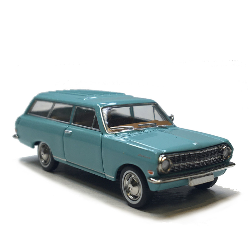 Opel Rekord, A Caravan, turquoise, 1963 - BREKINA 20471 - HO 1/87