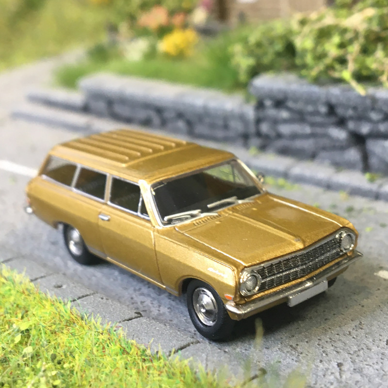 Opel Rekord, A Caravan, or, 1963 - BREKINA 20473 - HO 1/87
