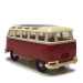 Volkswagen T1B Samba, beige, rouge, 1960 - BREKINA 31860 - HO 1/87