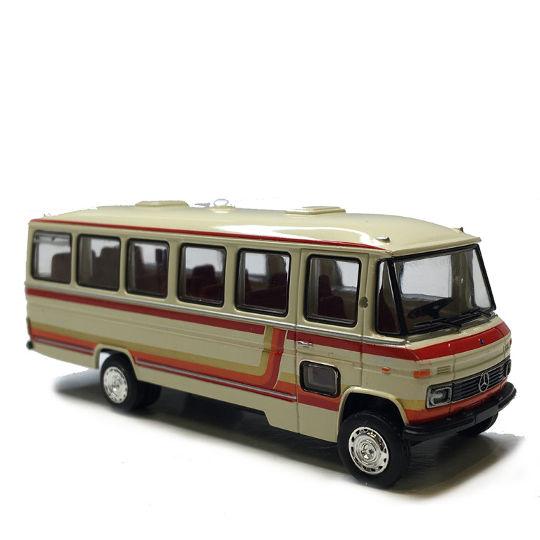 Mercedes Benz O 309, beige, orange, 1968 - BREKINA 36751 - HO 1/87