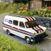 Ford transit Mk1, Rothmans rally team, 1970 - BREKINA 34176 - HO 1/87