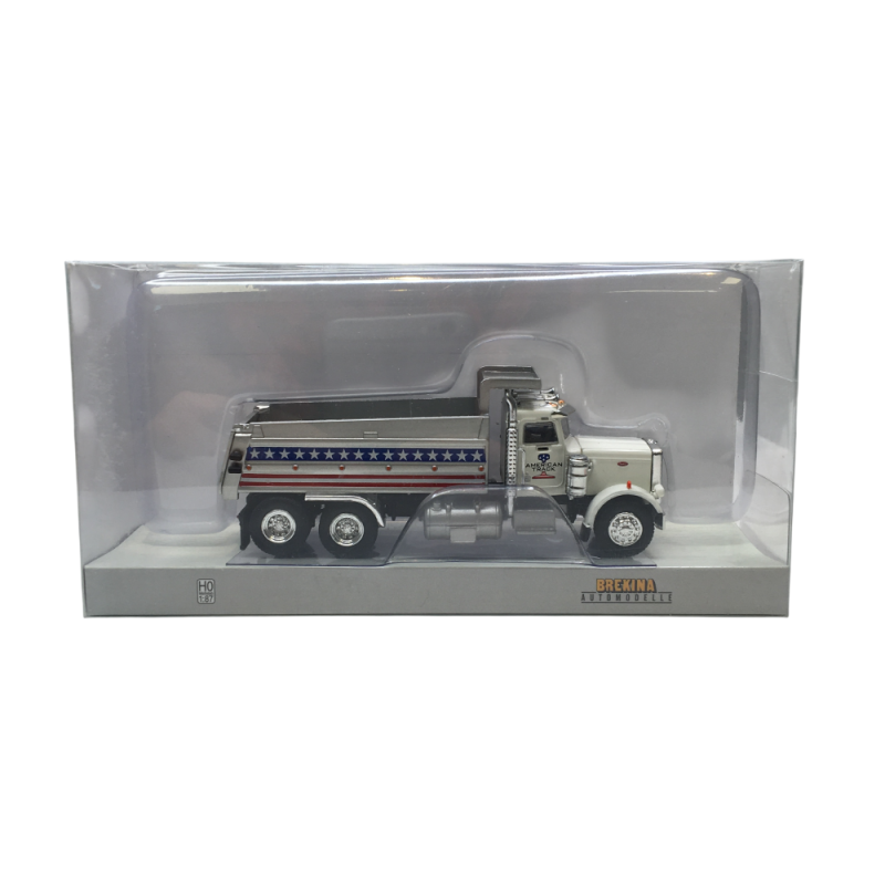 Peterbilt 359, camion-benne, american track, 1973 - BREKINA 86291 - HO 1/87