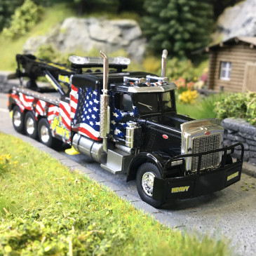 Peterbilt 359, dépanneuse, Big Boys, 1973 - BREKINA 86280 - HO 1/87