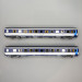 Coffret de 2 voitures Ambulance So, bleu TEN et blanc, logo casquette, SNCF, Ep. V-VI - REE JM-051 - HO 1/87