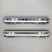 Coffret de 2 voitures Ambulance So et Corail VU couchettes B10c10x, logo casquette, SNCF, Ep. V-VI - REE JM-052 - HO 1/87