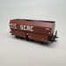Coffret de 2 wagons coke MH45 "SCRC", chargement de coke, SNCF, Ep. III - REE WB-960 - HO 1/87