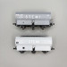 Coffret de 2 wagons coke MH45 "STEMI", chargement de coke, SNCF, Ep. III - REE WB-961 - HO 1/87