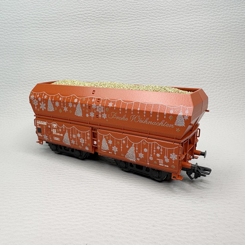 Wagon tombereau Fad 155 de Noël, "Weihnachtsbahn", édition 2026, Ep. IV - MARKLIN 48426 - HO 1/87