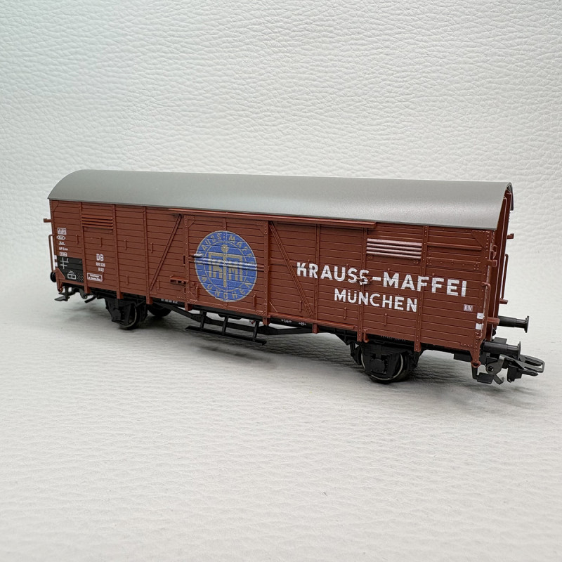 Wagon marchandises couvert Gl 22 "Dresden", plaque Krauss-Maffei, DB, Ep. III - MARKLIN 46592 - HO 1/87
