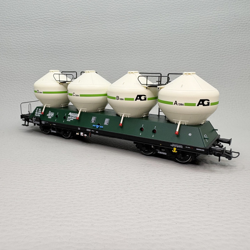 Coffret de 2 wagons-citernes Uacs 451.1, CSD, Ep. IV - ROCO 6600236 - HO 1/87