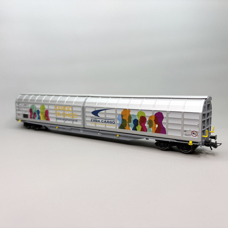 Wagon à parois coulissantes Habbillns "ZSSK Coachgo", Ep. VI - ROCO 6600225 - HO 1/87