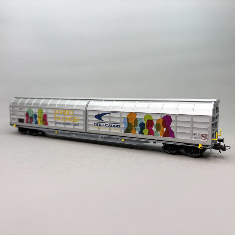 Wagon à parois coulissantes Habbillns "ZSSK Coachgo", Ep. VI - ROCO 6600225 - HO 1/87