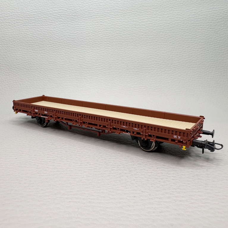 Wagon plat à ranchers pivotants type Ks, FS, Ep. IV - ROCO 6600165 - HO 1/87
