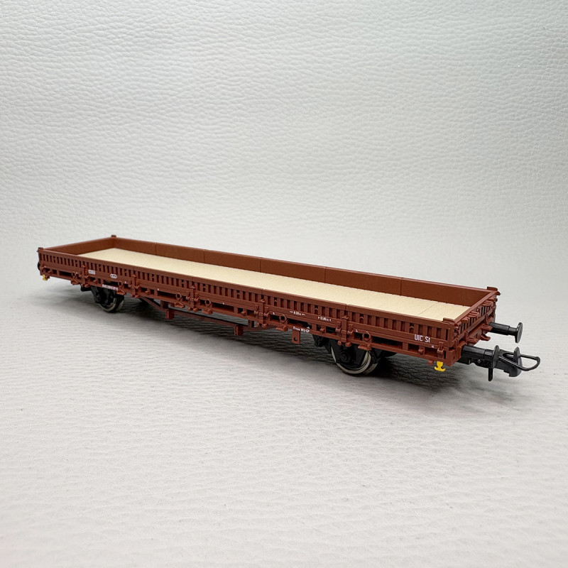 Wagon plat à ranchers pivotants type Ks, FS, Ep. IV - ROCO 6600165 - HO 1/87