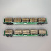 Coffret de 2 wagons à ranchers Rnoos "OnRail", chargement bois rond, Ep. VI - ROCO 6600319 - HO 1/87