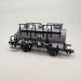 Coffret de 3 wagons-citernes à 3 cuves, "Benzin- und Petroleumgesellschaft Hamburg", DB, Ep. III - MARKLIN 46491 - HO 1/87