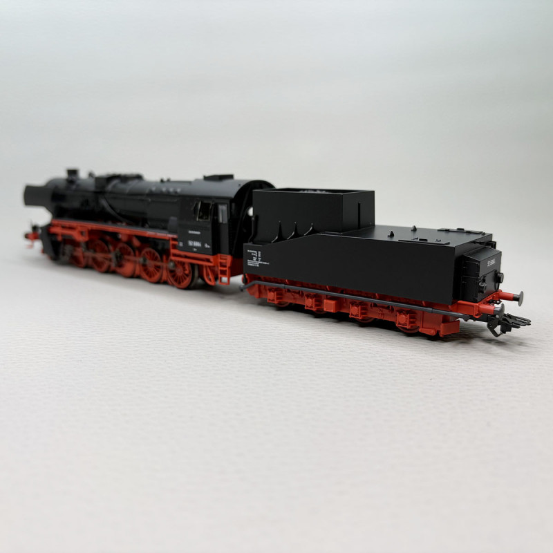 Locomotive à vapeur BR 52 6884, tender K4 T30, DB, DC SON, Ep. III - TRIX 25535 - HO 1/87