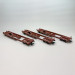 Coffret de 3 wagons-poches Sdgkms 707, DB AG, Ep. V - MARKLIN 47464 - HO 1/87
