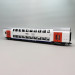 Coffret de 2 voitures à 2 niveaux M6, 2de classe, gris clair, SNCB, Ep. VI - MARKLIN 43566 - HO 1/87