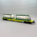 Wagon porte-conteneurs Sgns "GATX", chargement conteneurs-citernes, Ep. VI - ROCO 6600279 - HO 1/87
