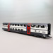 Coffret de 2 voitures à deux niveaux 2e classe, type B "IC2000", SBB CFF, Ep. V-VI - ROCO 6200216 - HO 1/87