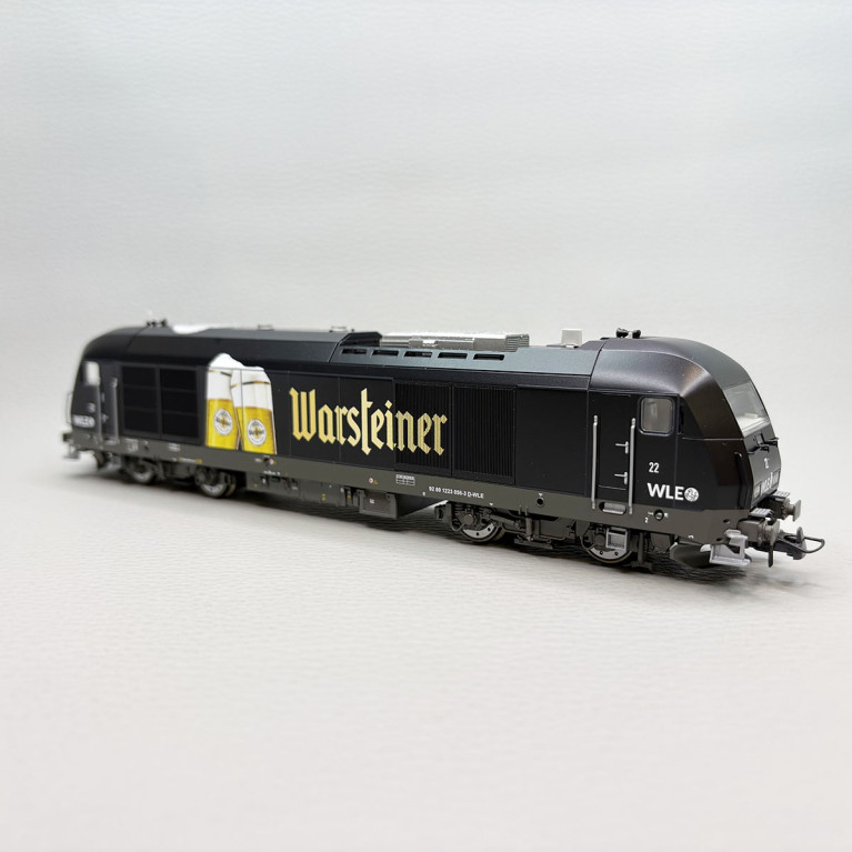 Locomotive diesel 22 Warsteiner Siemens EuroRunner WLE, Ep. VI - ROCO 7300104 - HO 1/87