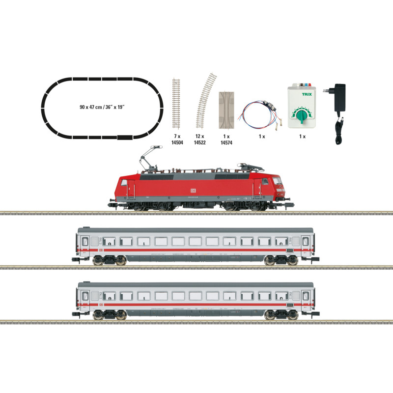 Coffret de démarrage "InterCity" Ep VI-N 1/160-MINITRIX 11150