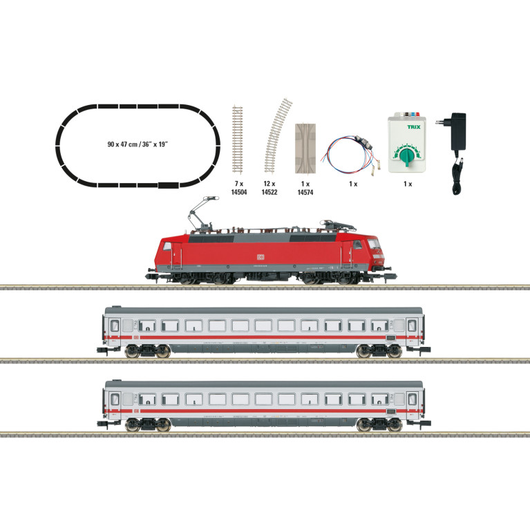 Coffret de démarrage "InterCity" Ep VI-N 1/160-MINITRIX 11150