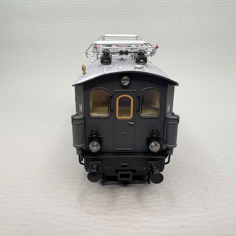 Locomotive électrique E73 01, DRG, Ep. II, DC analogique - BRAWA 70180 - HO 1/87