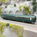 Voiture I4 A4B6, vert «tit vert», SNCB, Ep. III, N°13213, LSMODELS 42156, HO 1/87