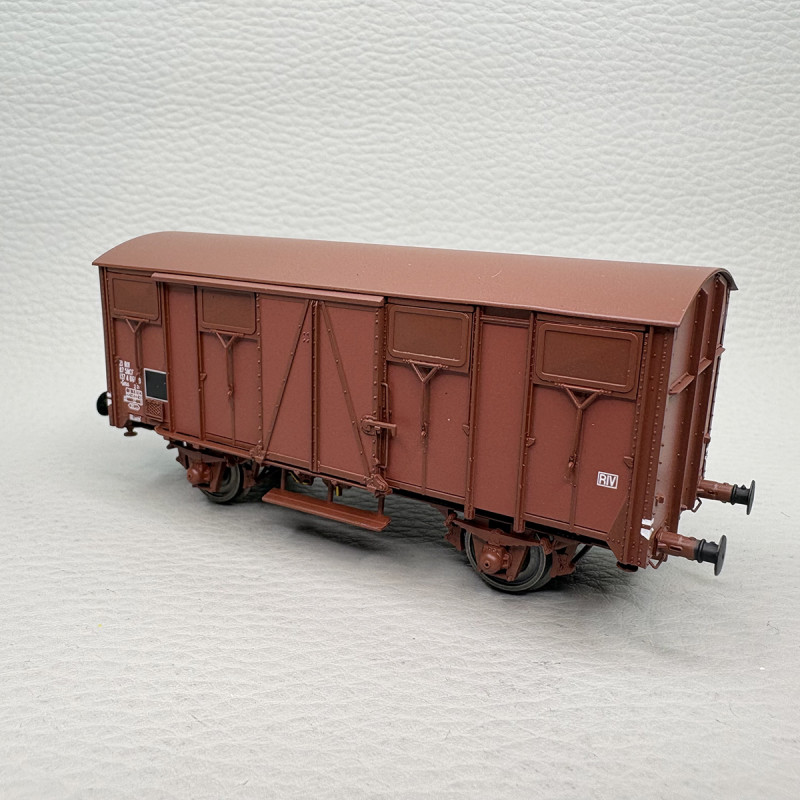 Wagon couvert OCEM Gms, «Permaplex», SNCF, Ep. IVa, LSMODELS 31302, HO 1/87