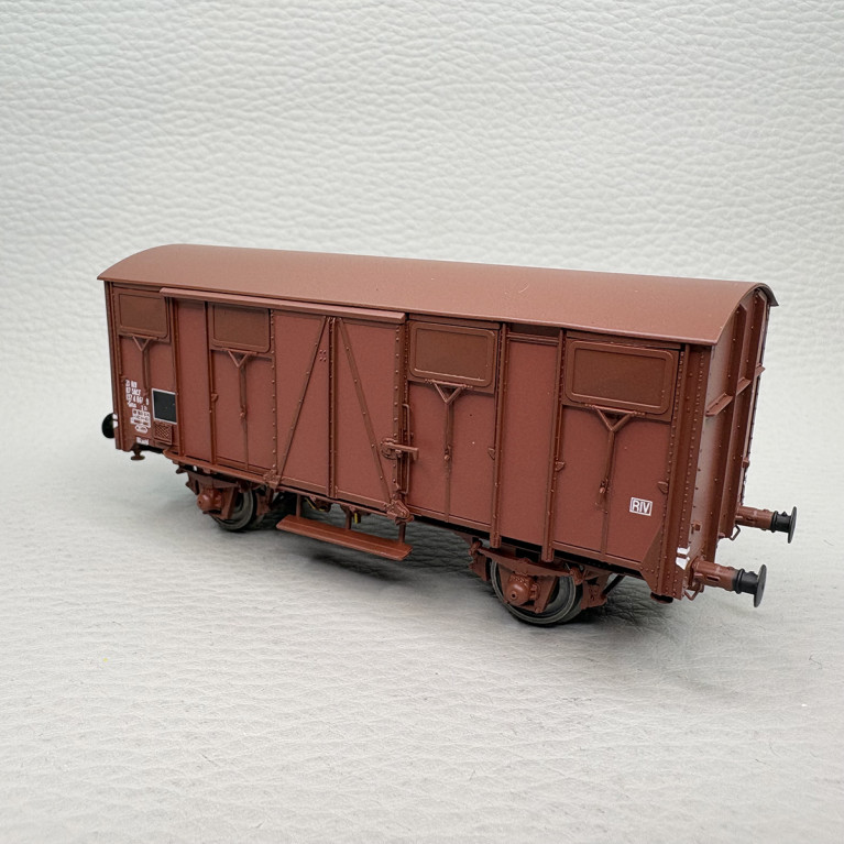 Wagon couvert OCEM Gms, «Permaplex», SNCF, Ep. IVa, LSMODELS 31302, HO 1/87