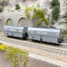 Coffret de 2 wagons coke MH45, «Montenay» et «Gare des Mines», SNCF, Ep. III, REE WB-964, HO 1/87