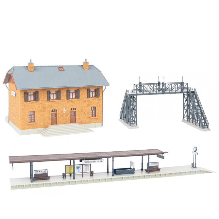 Coffret promotionnel, Gare Eisele au terril - Faller 190095 - HO 1/87