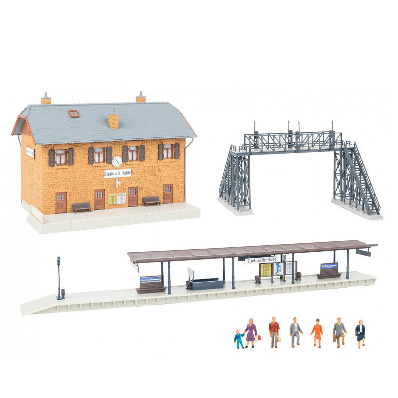Coffret promotionnel, Gare Eisele au terril - Faller 190095 - HO 1/87