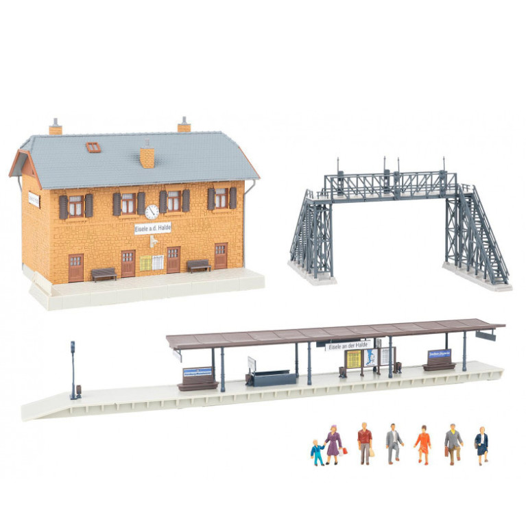 Coffret promotionnel, Gare Eisele au terril - Faller 190095 - HO 1/87