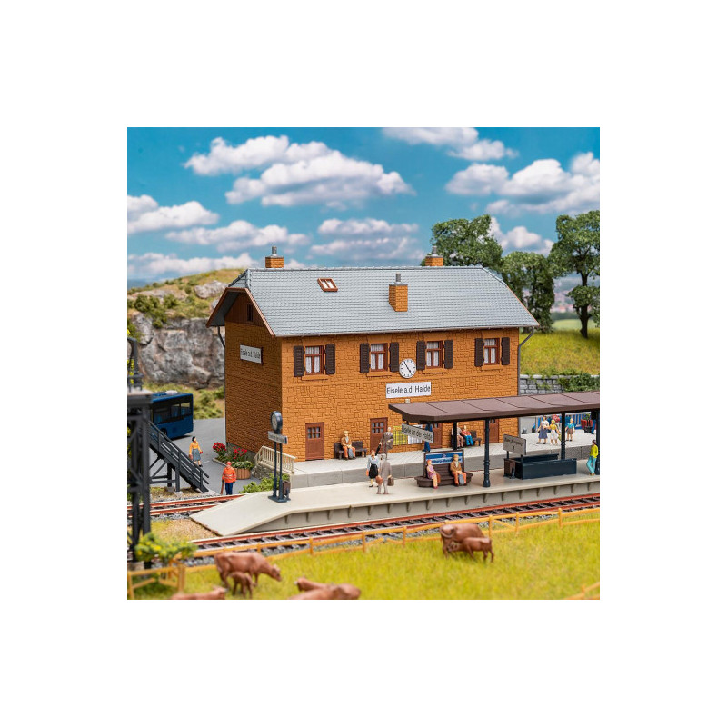 Coffret promotionnel, Gare Eisele au terril - Faller 190095 - HO 1/87