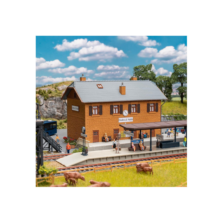 Coffret promotionnel, Gare Eisele au terril - Faller 190095 - HO 1/87