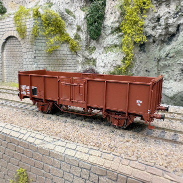 Wagon tombereau Tow, SNCF, Ep. III, N°699754, BRAWA 50066, HO 1/87