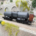 Wagon citerne 6 essieux ZZ, «Anorgana», N°München 521 908 [P], DRG, Ep. II, BRAWA 58220, HO 1/87