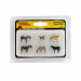 6 chevaux avec poulin -N-1/160-WOODLAND SCENICS A2141