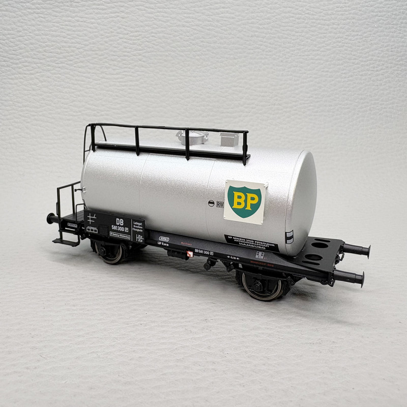 Wagon citerne léger Uerdingen Z, «BP», N°581 300 [P], DB, Ep. III, BRAWA 51159, HO 1/87