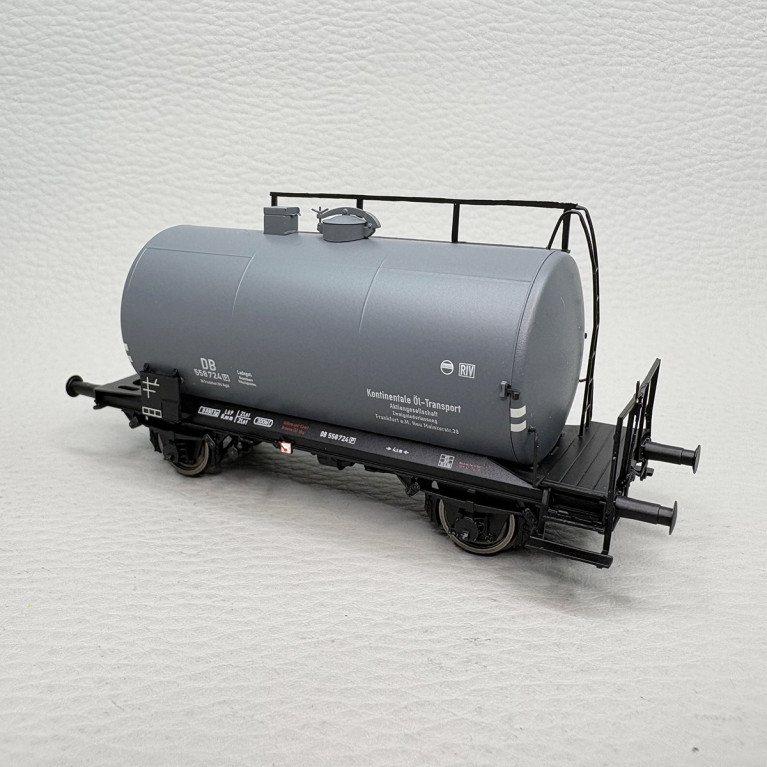 Wagon citerne léger Uerdingen Z, «Kontinentale Öl-Transport», N°558 724 [P], DB, Ep. III, BRAWA 51155, HO 1/87