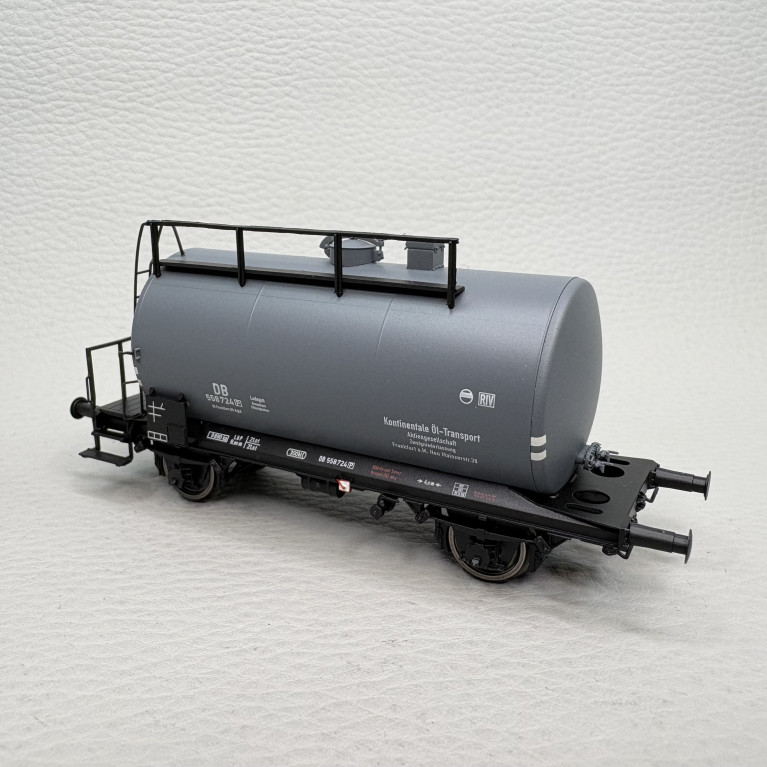 Wagon citerne léger Uerdingen Z, «Kontinentale Öl-Transport», N°558 724 [P], DB, Ep. III, BRAWA 51155, HO 1/87