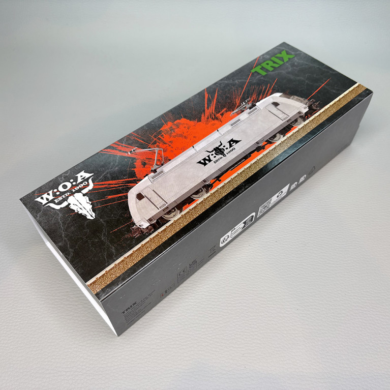 Locomotive électrique série 101, «Raw Metal Edition», Wacken Open Air, Ep. VI, TRIX 25475, HO 1/87 - DCC SON