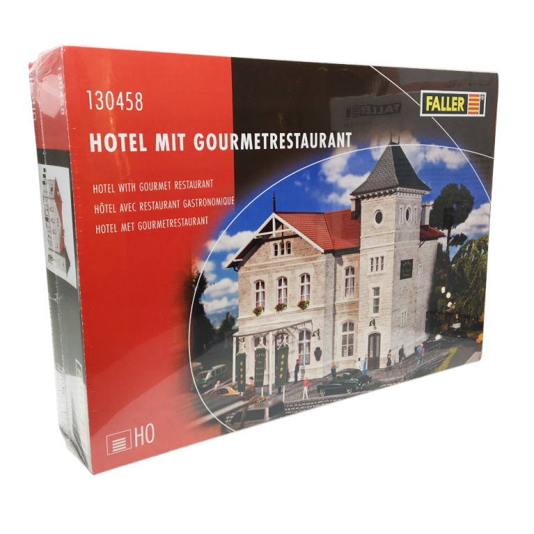Hôtel avec restaurant gastronomique - Faller 130458 - HO 1/87