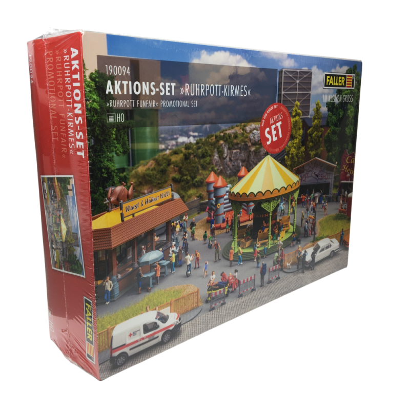 Coffret promotionnel, Kermesse de la Ruhr - Faller 190094 - HO 1/87
