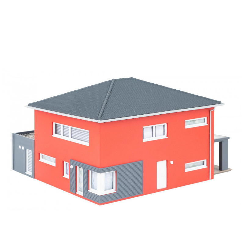 WeberHaus, CityLife, rouge - Faller 130743 - HO 1/87