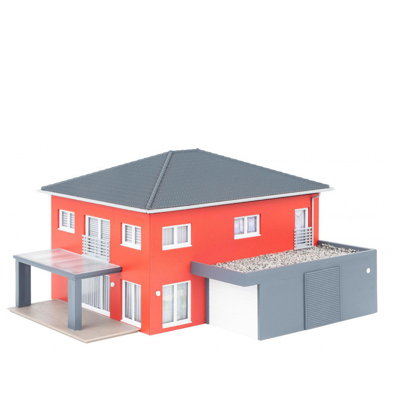 WeberHaus, CityLife, rouge - Faller 130743 - HO 1/87