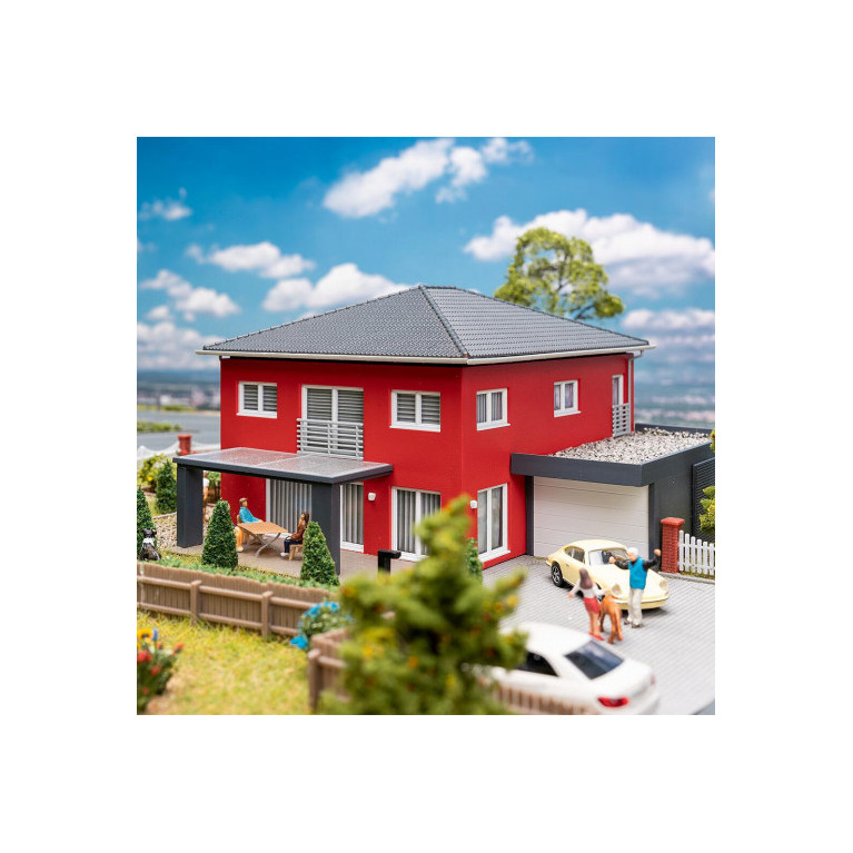 WeberHaus, CityLife, rouge - Faller 130743 - HO 1/87
